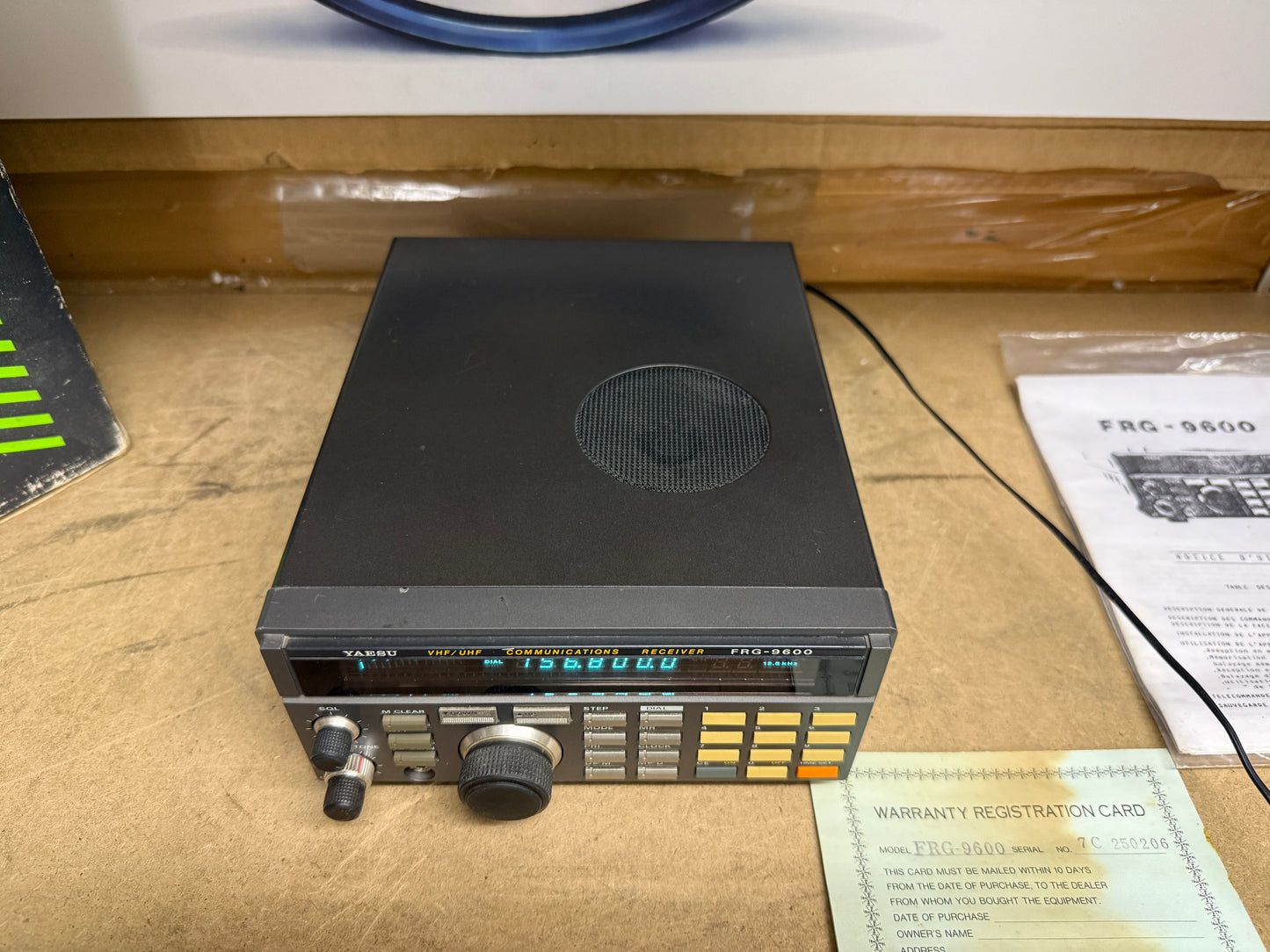 Yaesu FRG 9600 perfetto  Garanzia 6 Mesi