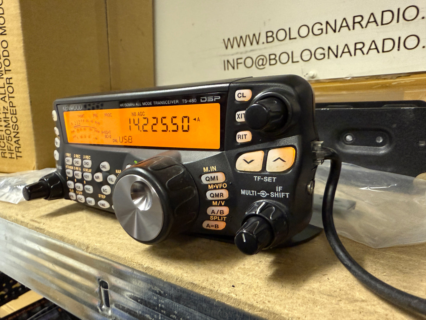 Kenwood ts-480HX 200 watt Garanzia 12 Mesi FULL SET