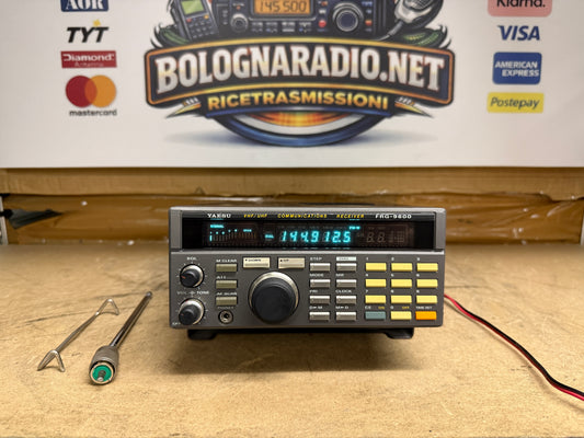 Yaesu FRG 9600 perfetto + accessori  Garanzia 12 Mesi