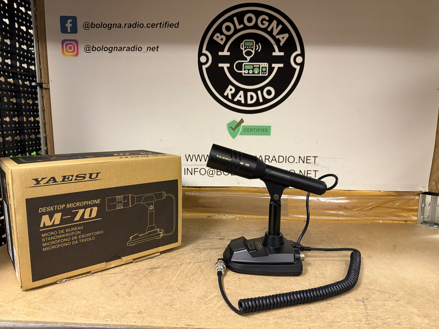 Yaesu M70 pari al nuovo full set