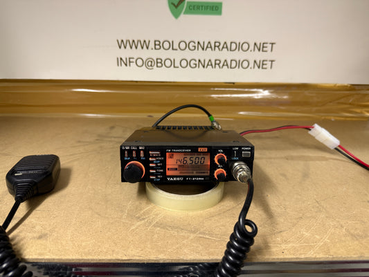 Yaesu FT 212RH + toni squelch