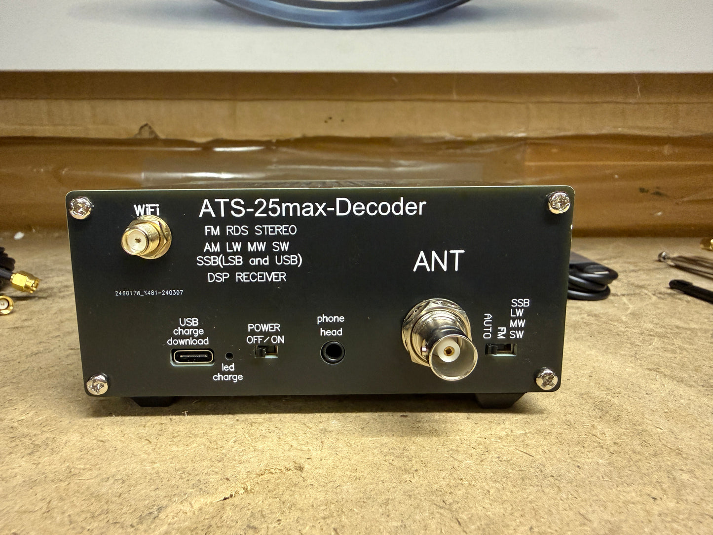 ATS25 max-Decoder pari al nuovo + accessori