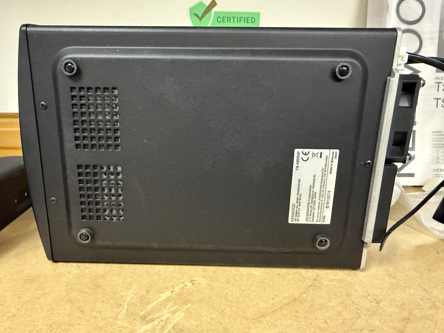 Kenwood TS 480 SAT 100 watt perfetto