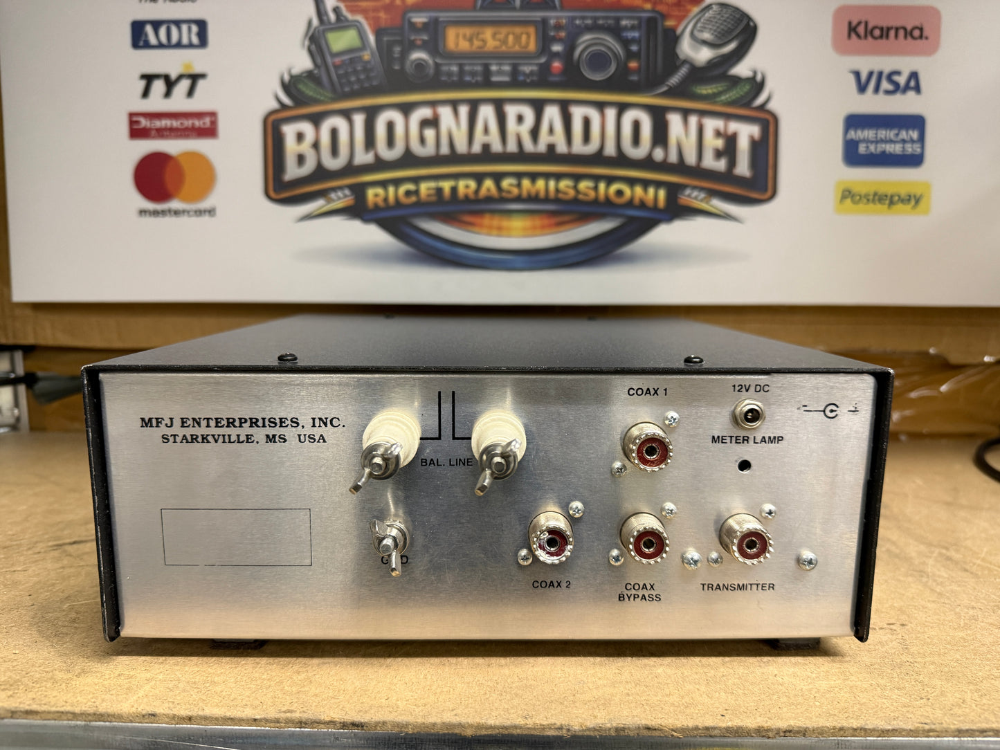 MFJ 962D Deluxe Versa Tuner2 accordatore 1.5 Kw imballo originale