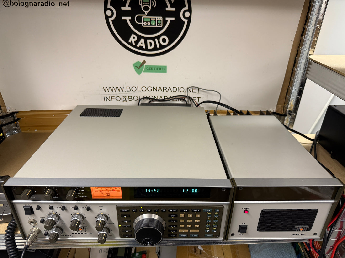 TEN-TEC PARAGON LINEA COMPLETA + filtri + FM + imballi Garanzia 12 Mesi