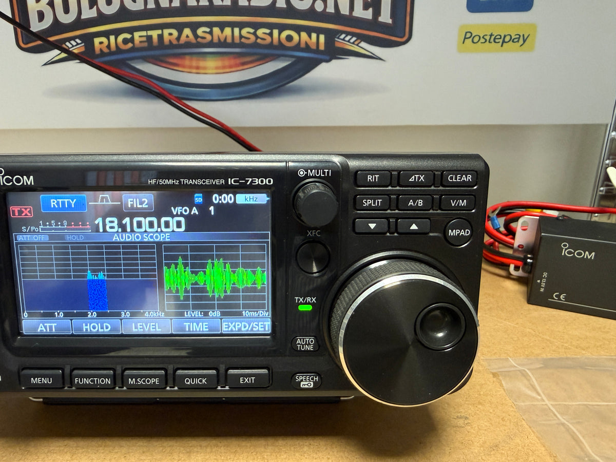 Icom ic 7300 pari al nuovo full set Garanzia 12 Mesi
