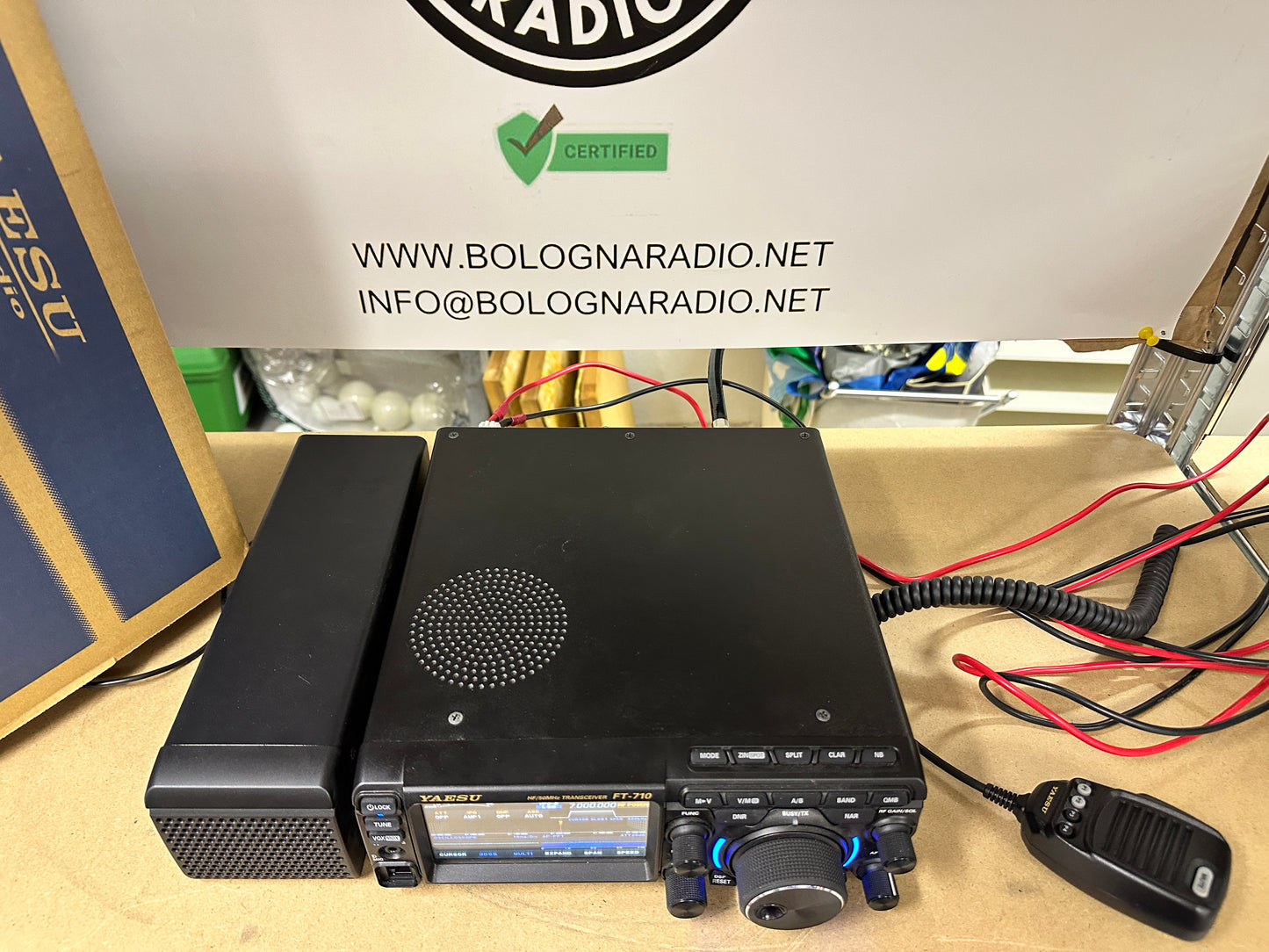 Yaesu FT 710 aess + espansione banda garanzia ufficiale