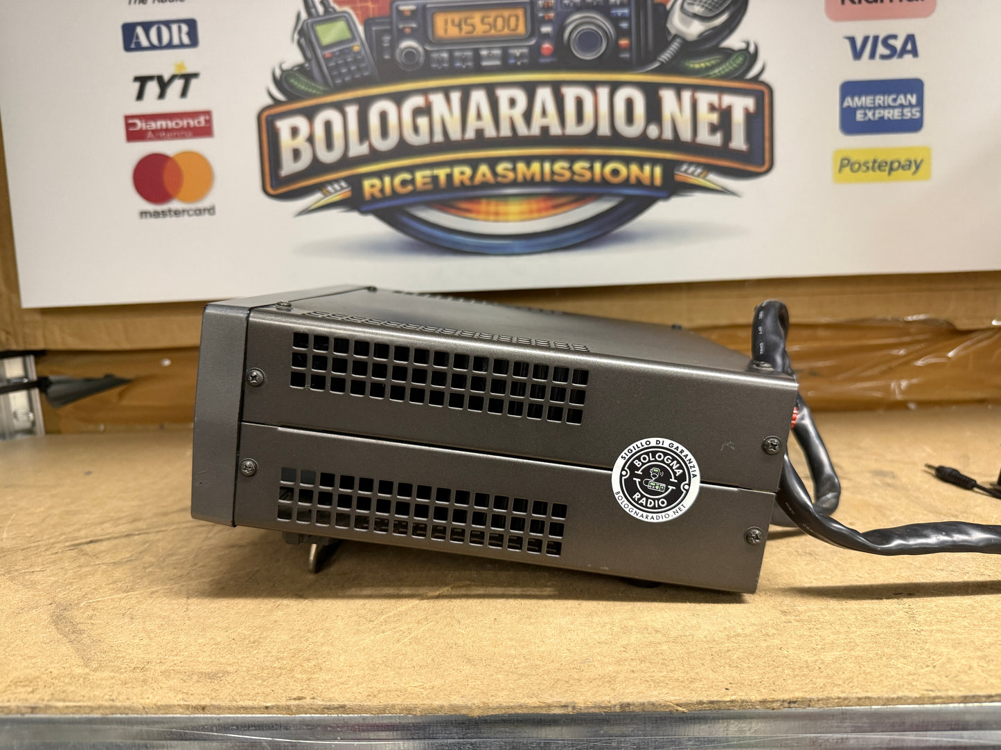 Yaesu FT 757 GX + FP757HD + FC 757AT perfetto Garanzia 12 Mesi