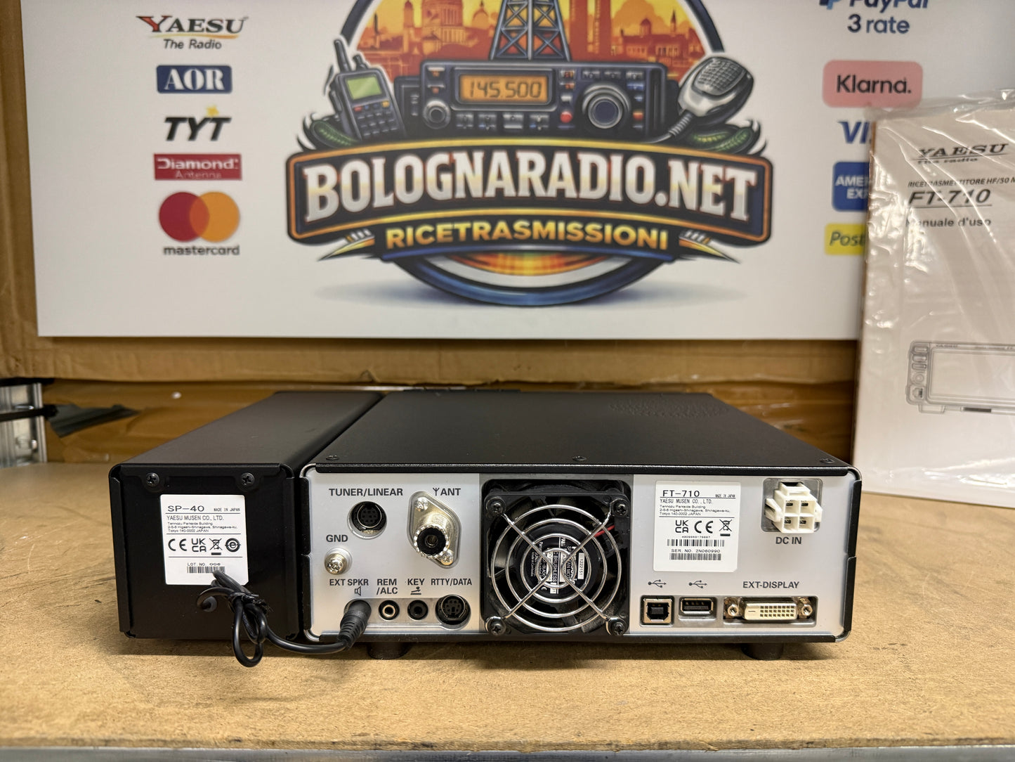 Yaesu FTDX 710 AESS pari al Nuovo Garanzia 12 mesi