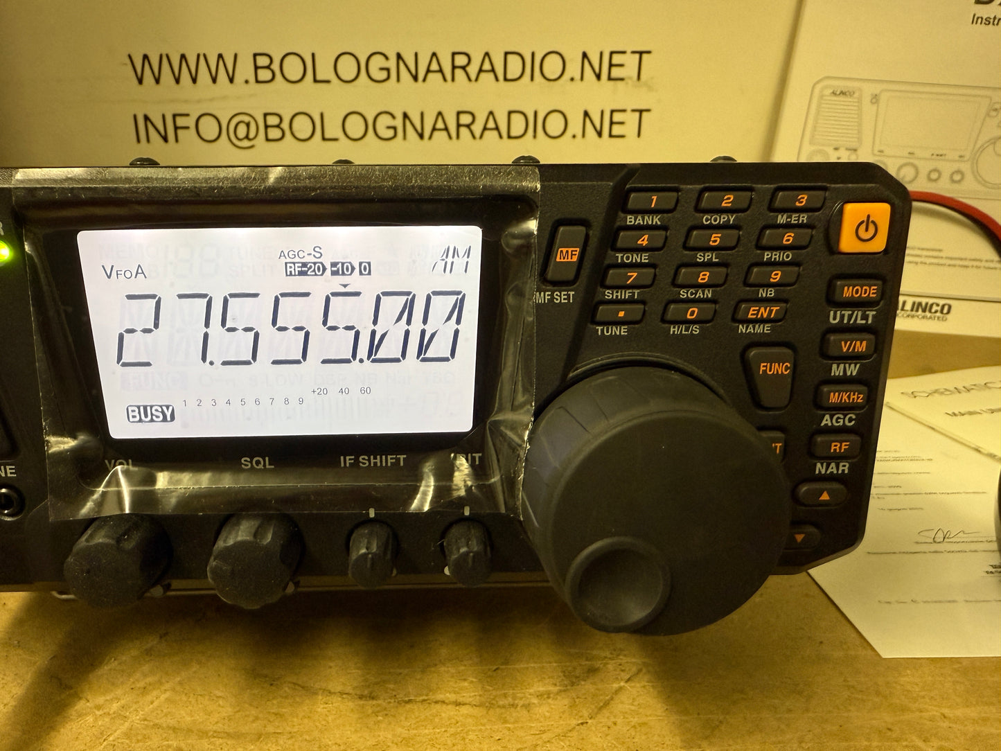 Alinco DX-SR8E 100watt nuovo garanzia