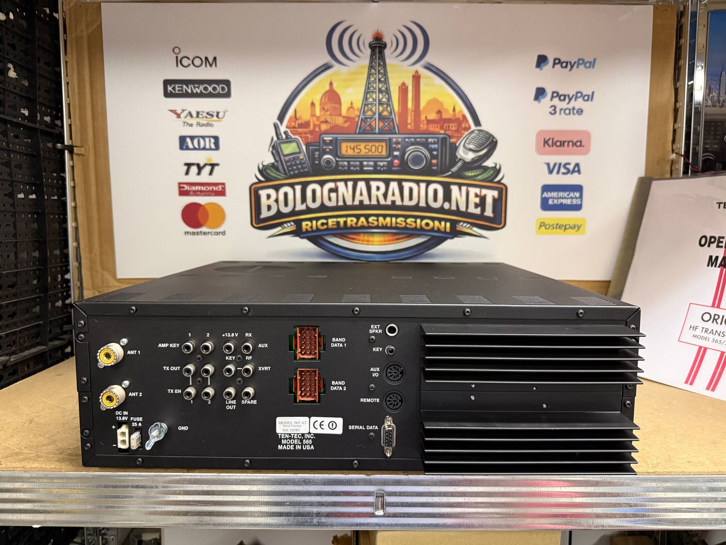 A-1 Ten-tec orion ATU + filtri 100 Watt pari al nuovo imballo originale Garanzia 12 Mesi