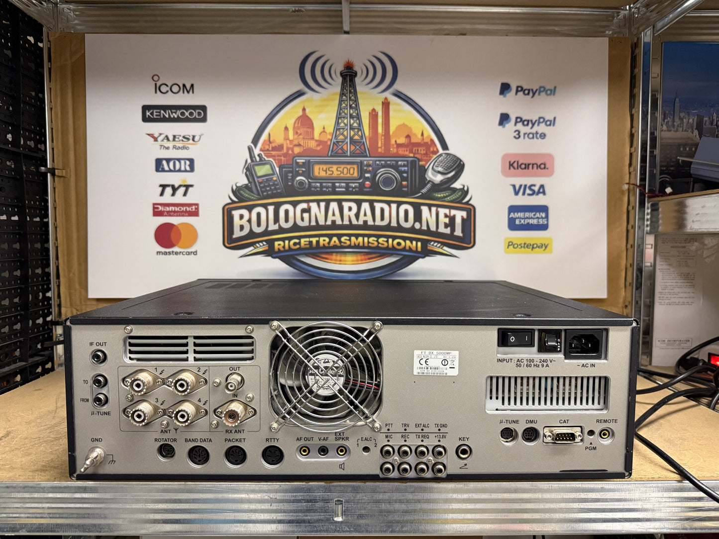 Yaesu FTDX 5000MP + SM 5000 doppio imballo pari al nuovo Garanzia 12 Mesi