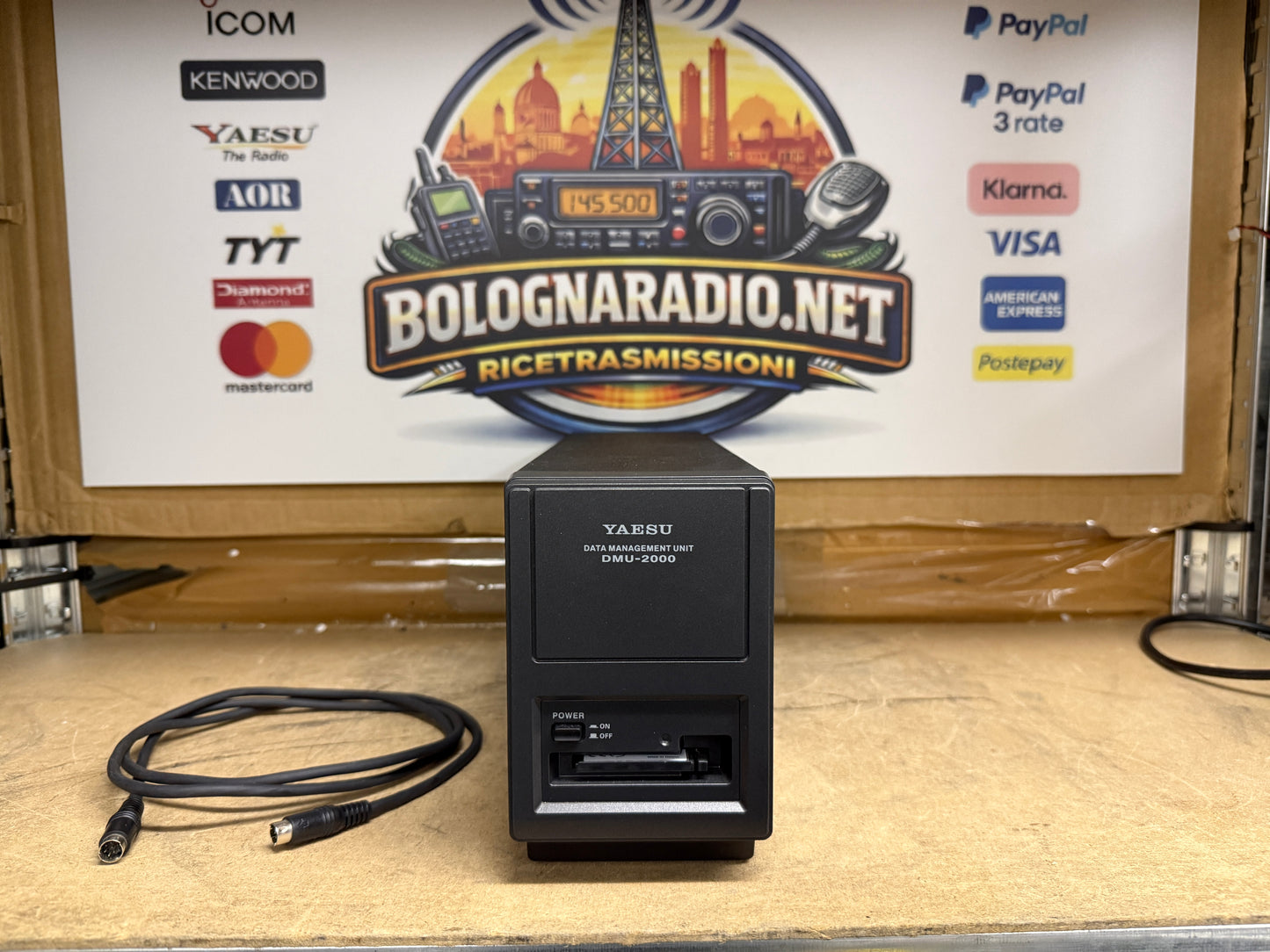 Yaesu DMU 2000 pari al nuovo imballo originale Garanzia 12 Mesi