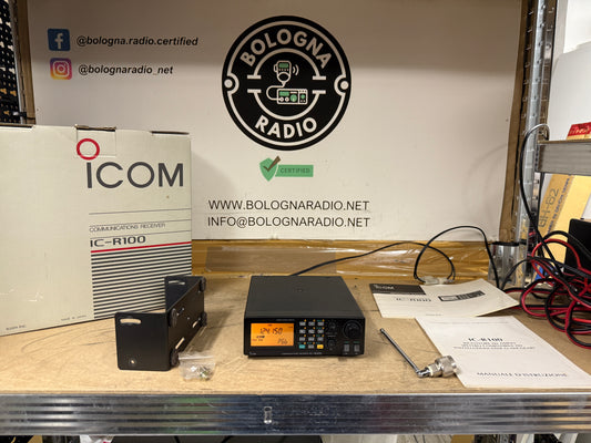 Icom ic r 100 pari al nuovo full set garanzia 12 mesi