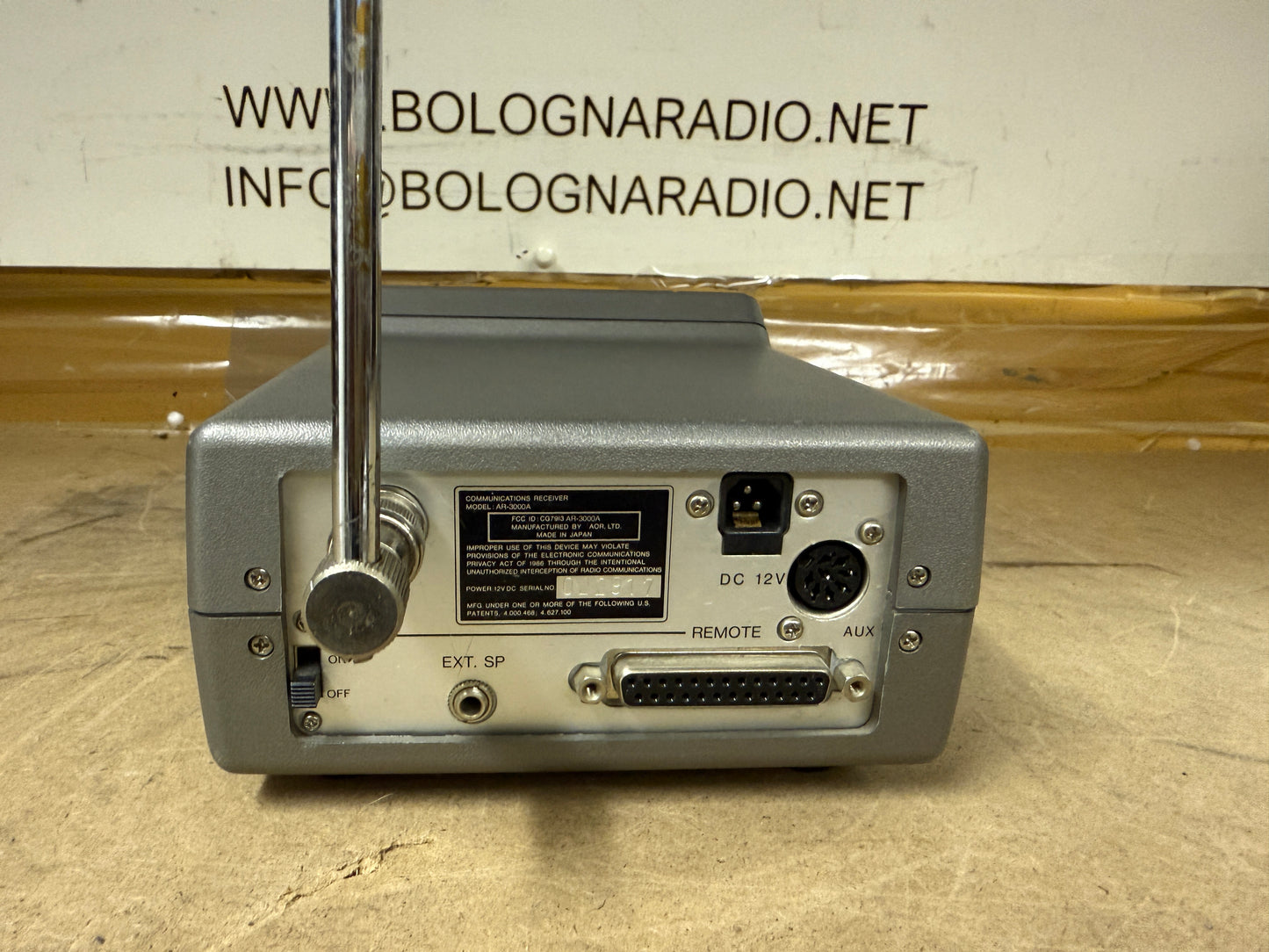 Ricevitore AOR 3000A perfetto Garanzia 12 mesi