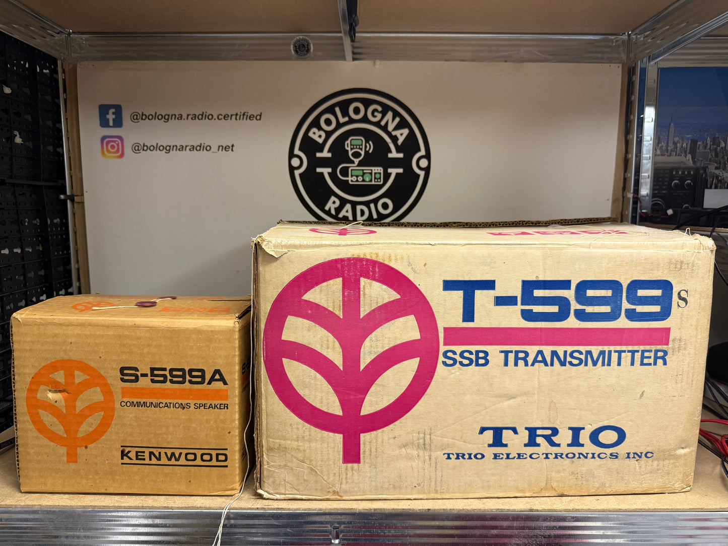Kenwood TS 599s linea completa RX+TX imballo Garanzia 12 mesi