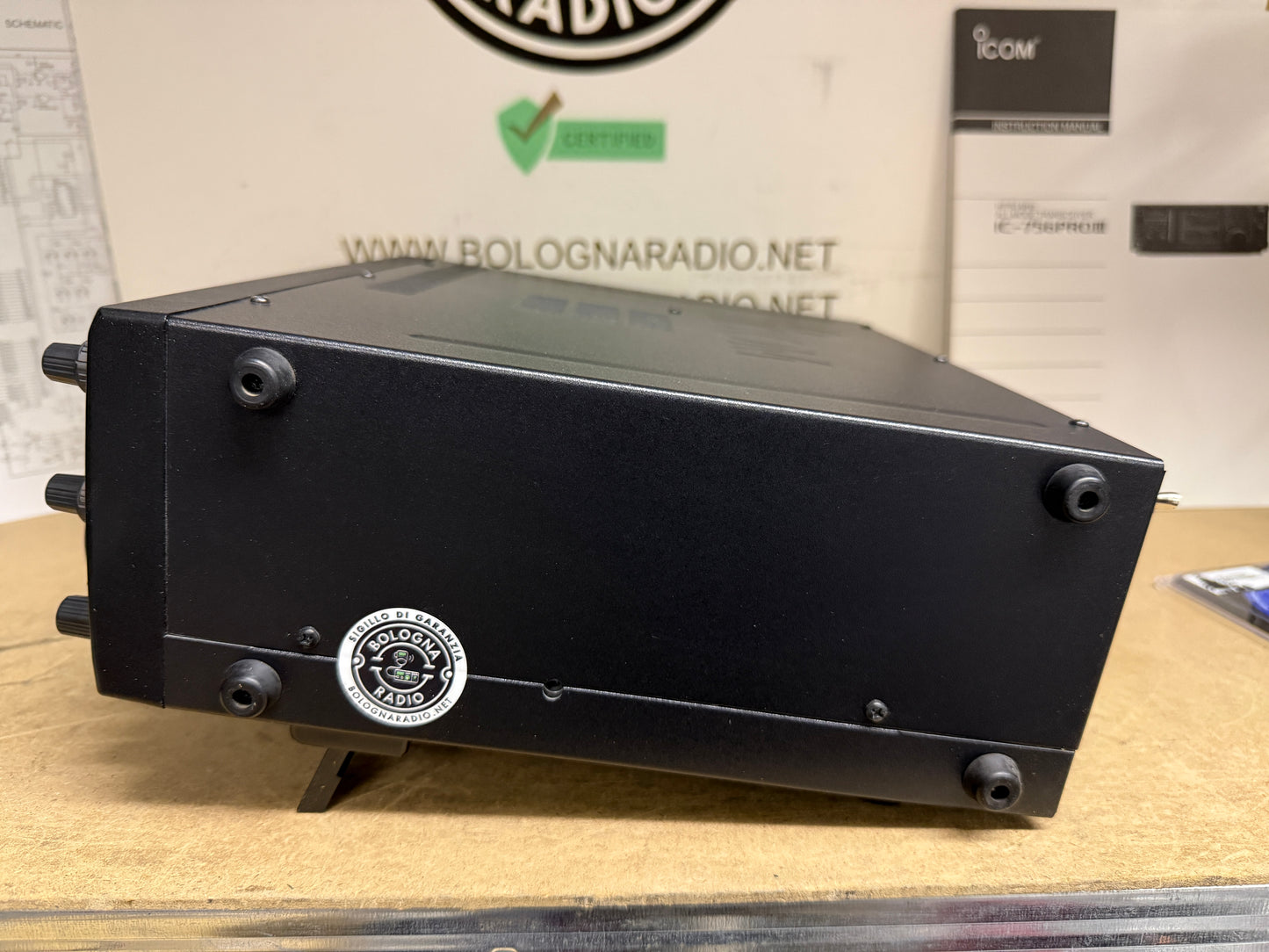 A-1 Icom IC 756 pro3 pari al nuovo Mosfet full set espansa Garanzia 12 Mesi
