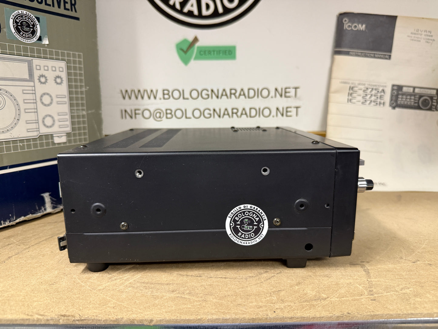 Icom ic 275H 100watt  garanzia 12 mesi