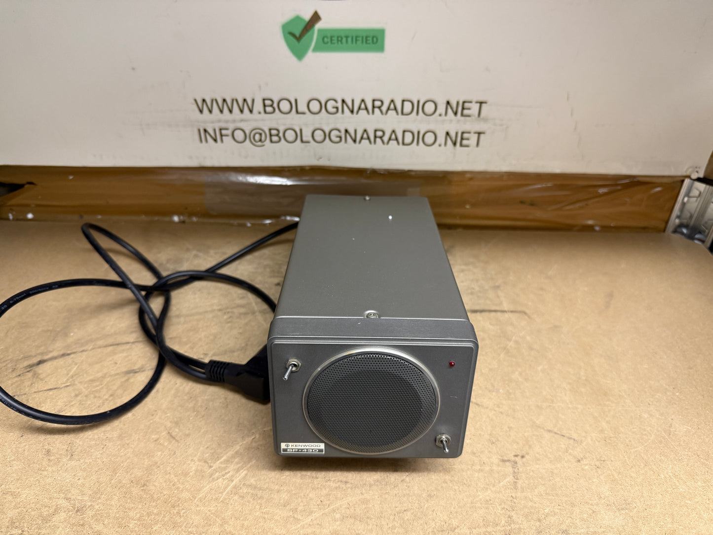 Kenwood SP 430 con alimentazione interna 12 Volt