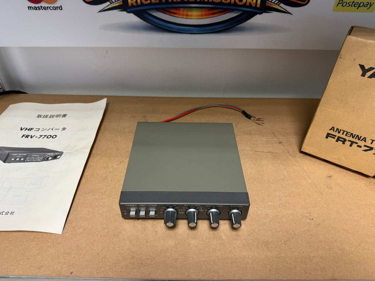 Yaesu FRT 7700 perfetto full set