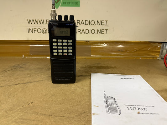Yupiteru MVT 7100 scanner 0 - 1650 Mhz AM / FM / WFM / SSB / CW