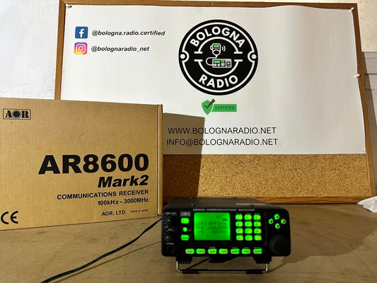 Ricevitore aor 8600 MK2 - 0,1-3000 MHz perfetto