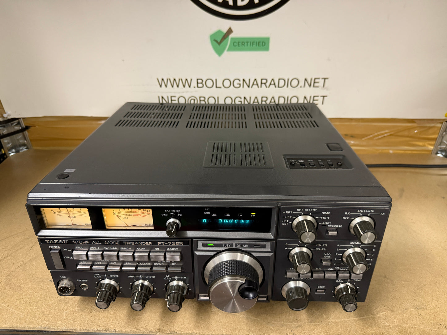 Yaesu FT 726 + 50 Mhz perfetta