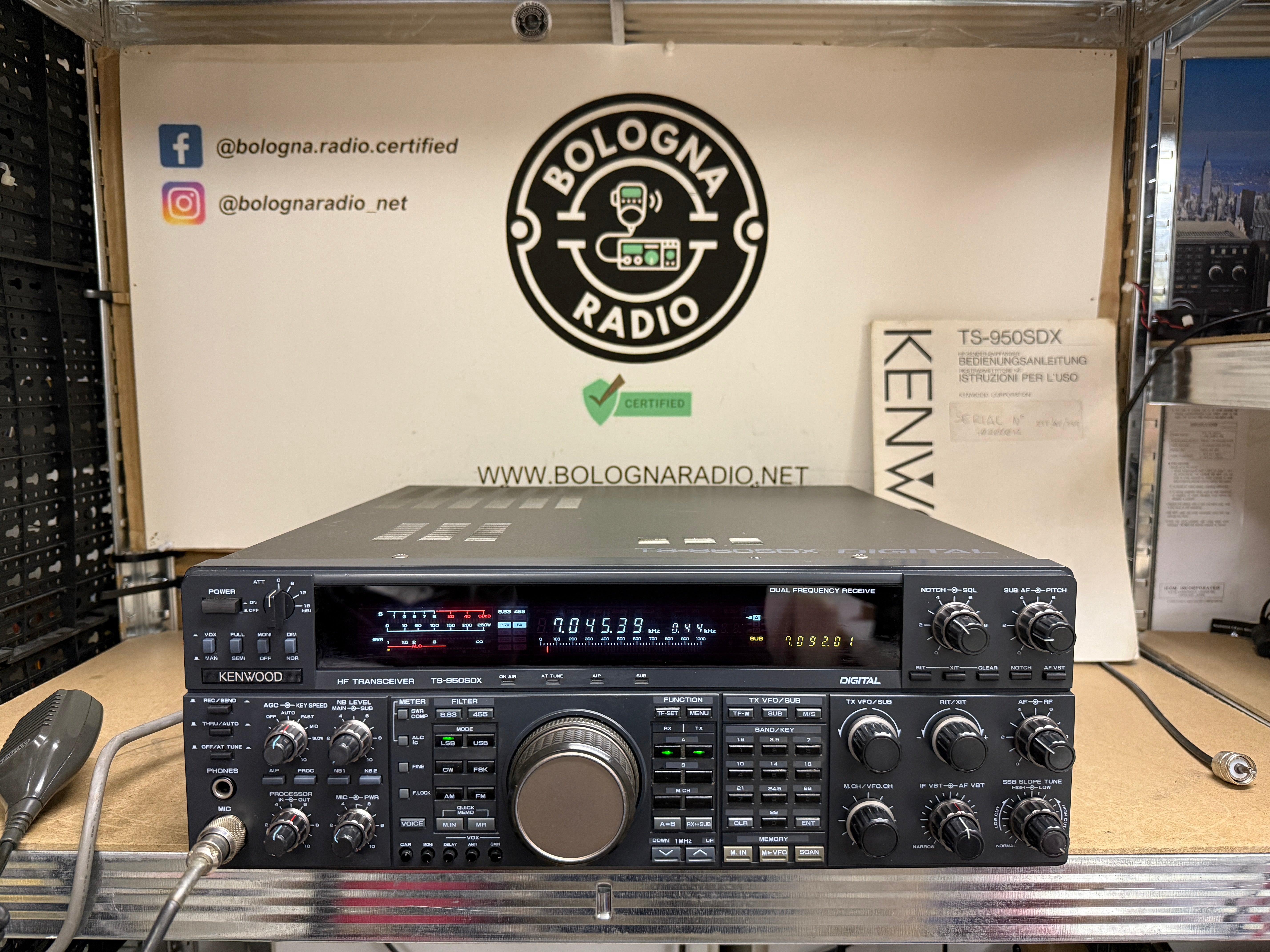 KENWOOD TS-950 SDX perfetto full set Garanzia 12 Mesi