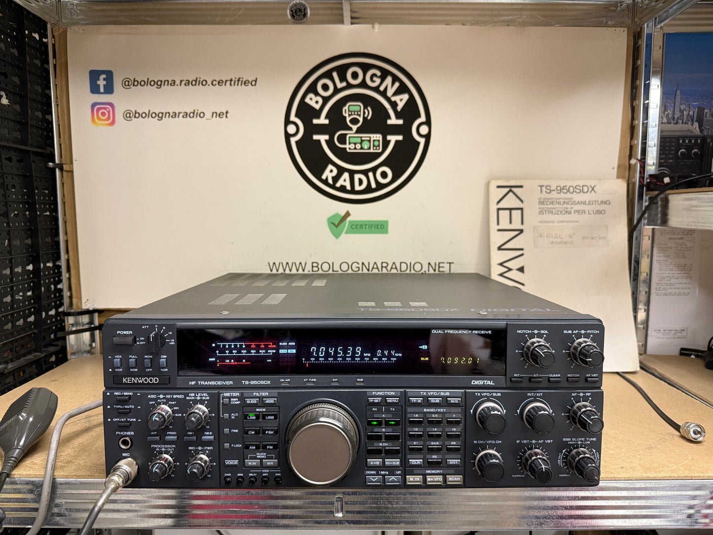 A1 - KENWOOD TS-950 SDX perfetto full set Garanzia 12 Mesi