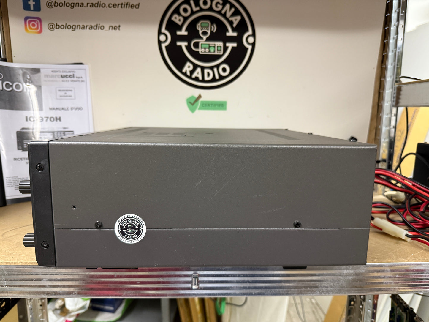 A1 Icom ic 970 + 1.200 Mhz + RX 50/905 Mhz + PS35 Garanzia 12 Mesi