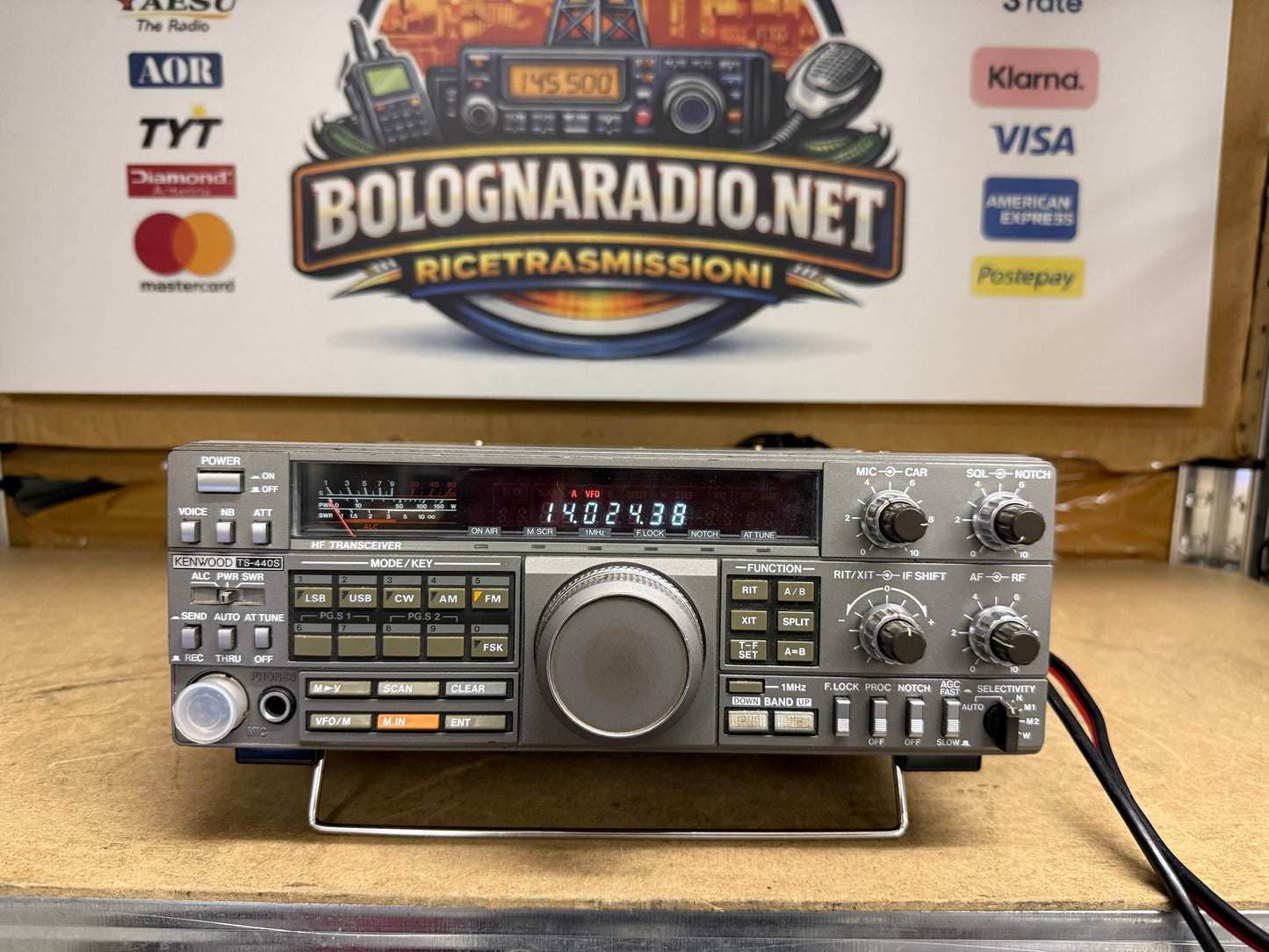 Kenwood ts 440 SAT perfetto garanzia 12 mesi