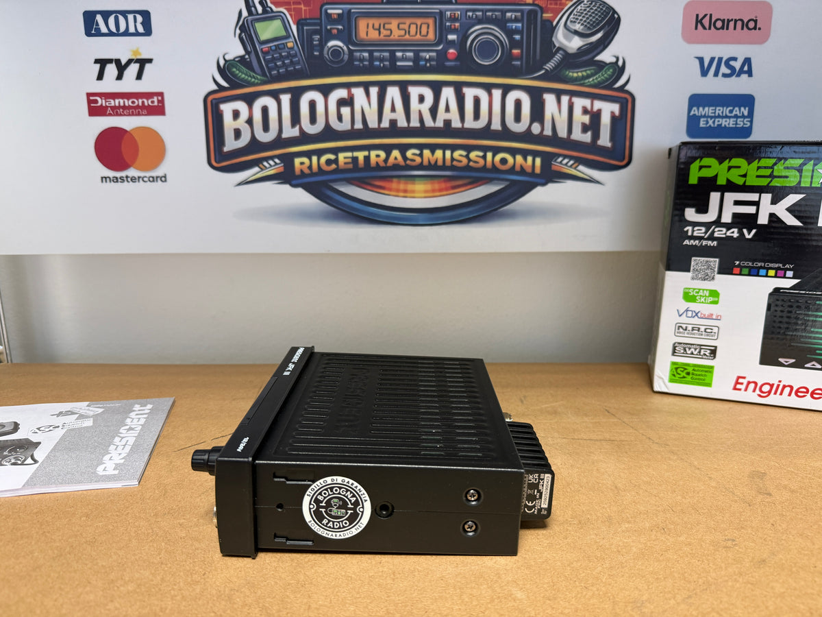president jfk 3 cb radio 12/24 volt NUOVO