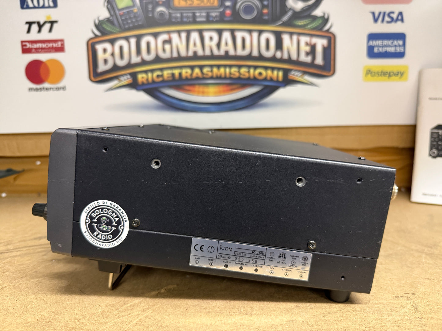 Icom ic 910H + DSP imballo originale Garanzia 6 mesi