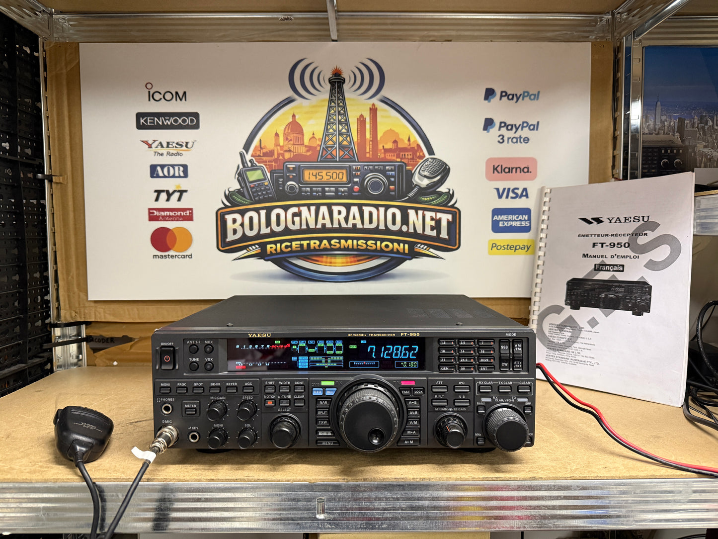 Yaesu FT 950 perfetta 100 watt garanzia 12 mesi