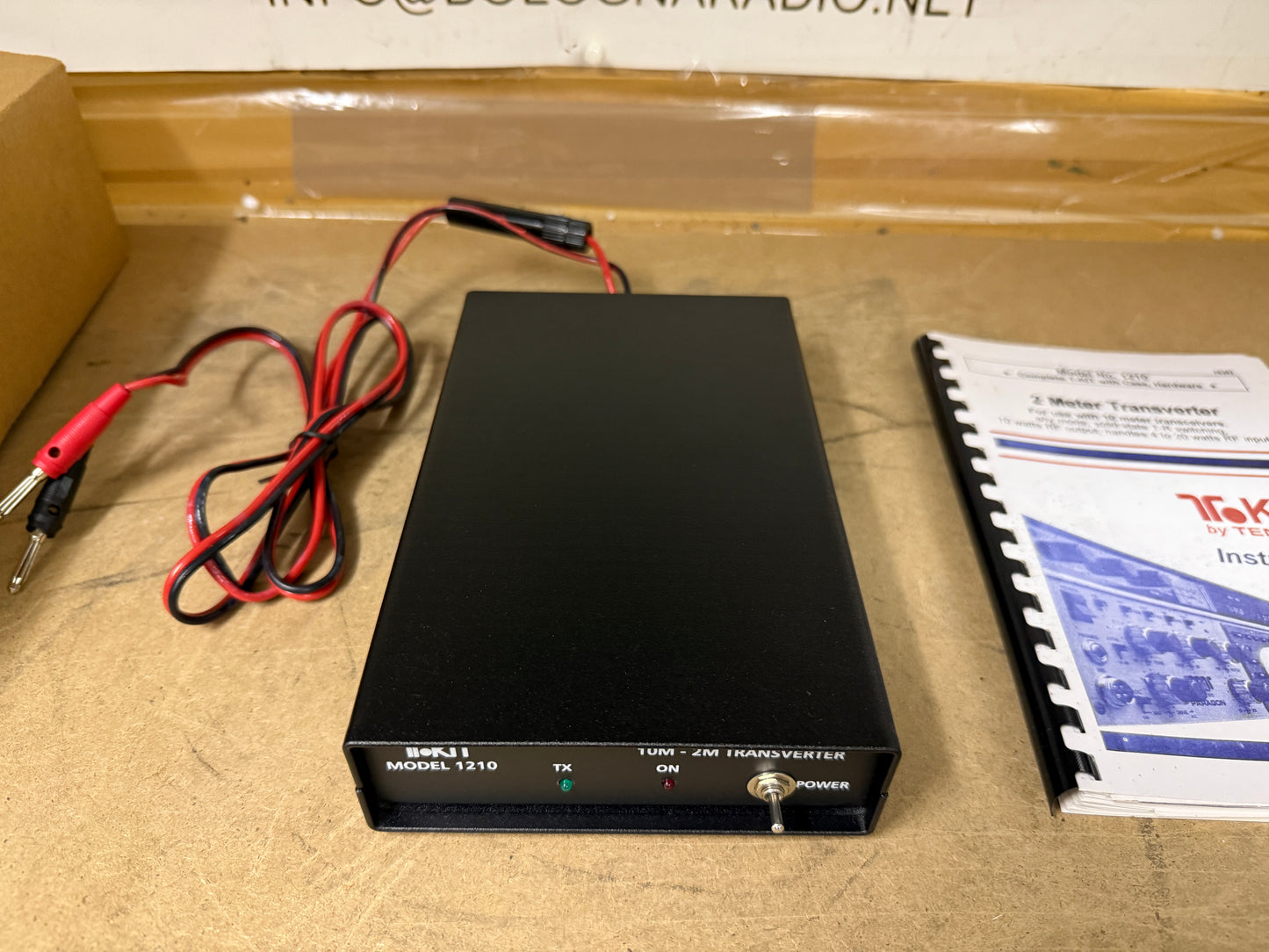 Transverter ten tec 1210 pari al nuovo imabllo originale