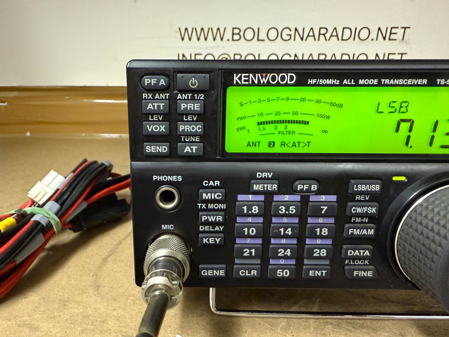 Kenwood TS 590s pari nuovo garanzia 12 mesi