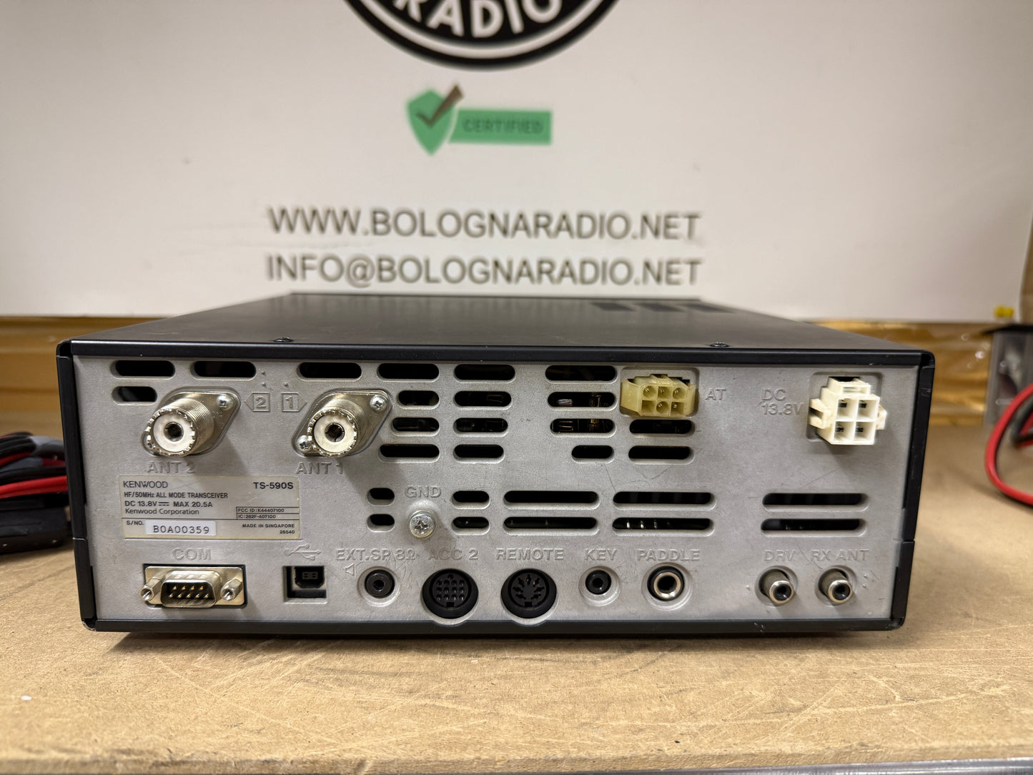 Kenwood TS 590s pari nuovo garanzia 12 mesi