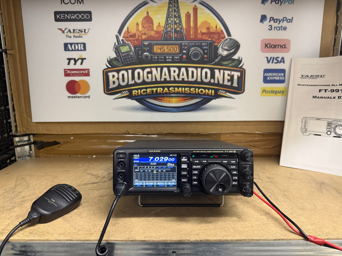 Yaesu FT 991A pari al nuovo Garanzia Ufficiale fino al 11/2027