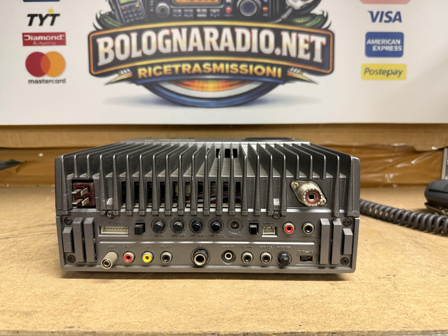 Yaesu FT 757 GX + FP757HD + FC 757AT perfetto Garanzia 12 Mesi