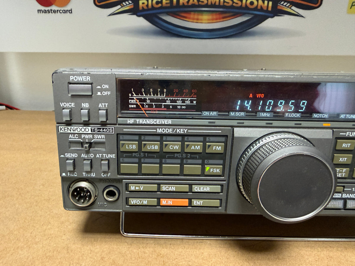 Kenwood ts 440 SAT + filtro ssb stretto perfetto imballo garanzia 12 mesi