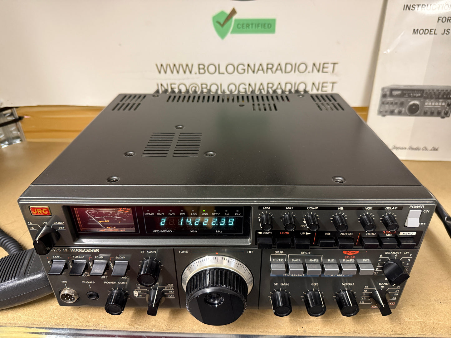 Jrc Jst 125 100 watt perfetto con imballo originale