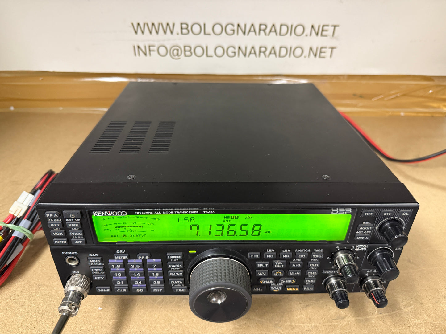 Kenwood TS 590s pari nuovo garanzia 12 mesi