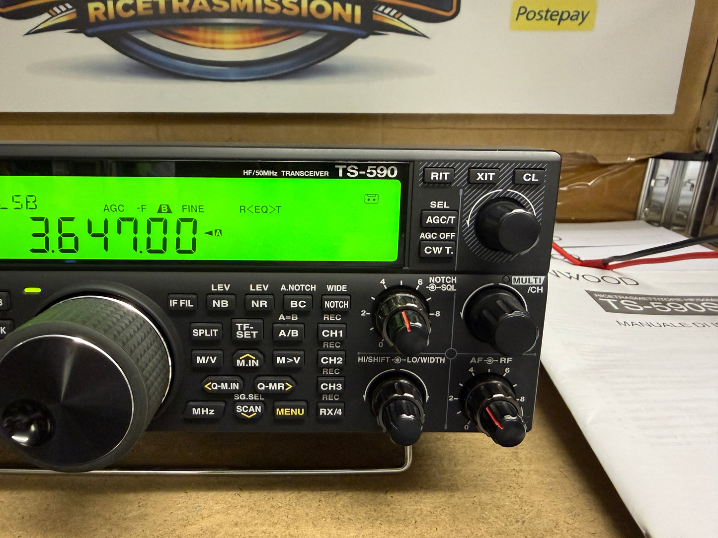 KENWOOD TS 590SG  pari al nuovo full set Garanzia 12 Mesi
