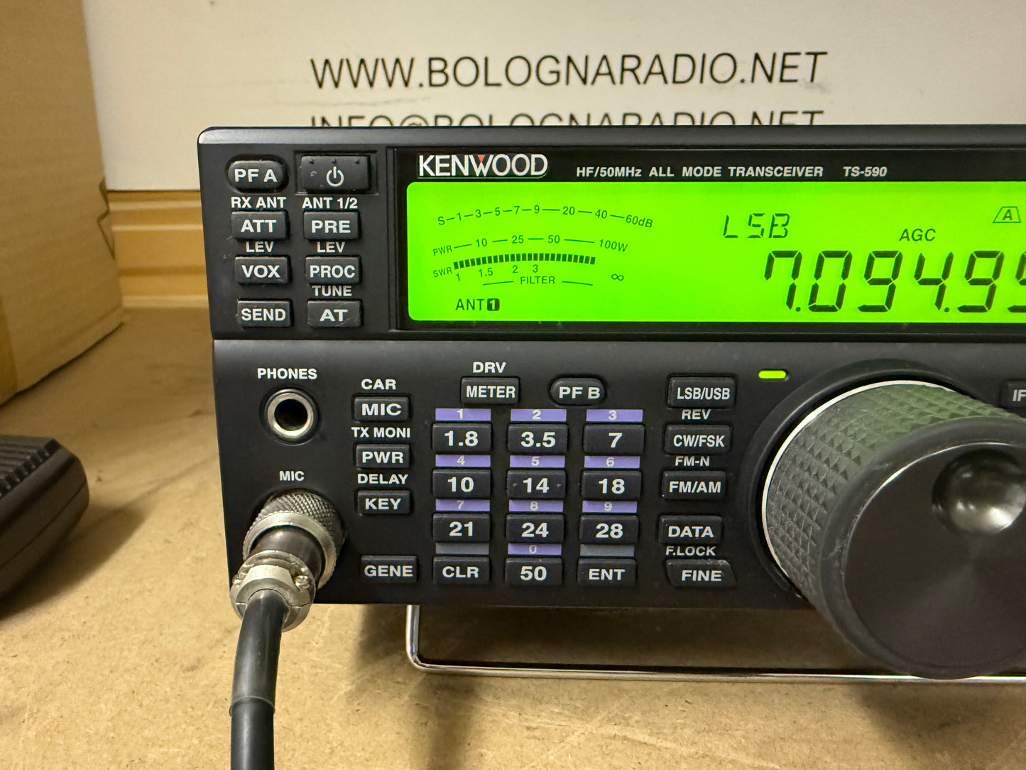 Kenwood TS 590s pari nuovo + imballo