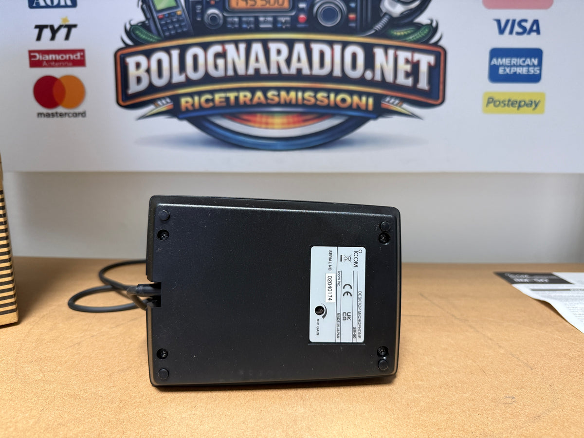 Icom SM 50 pari al nuovo full set