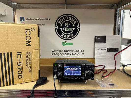 Icom ic 9700 pari nuovo full set