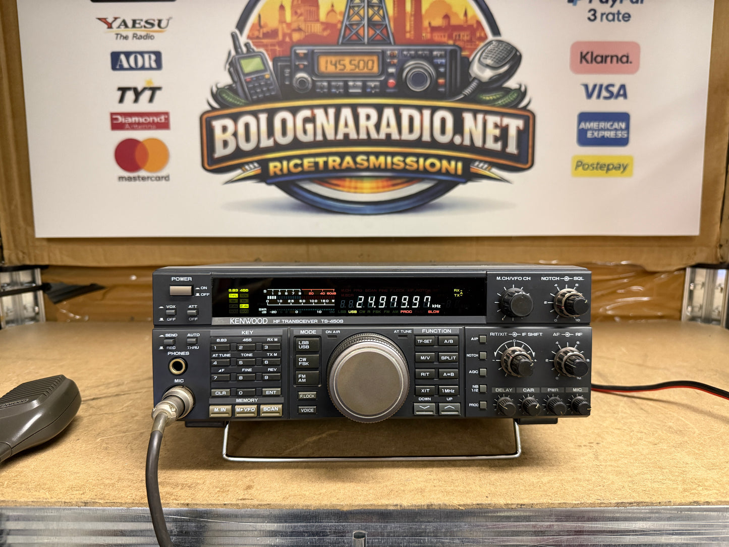 Kenwood TS 450S at perfetto Garanzia 12 Mesi