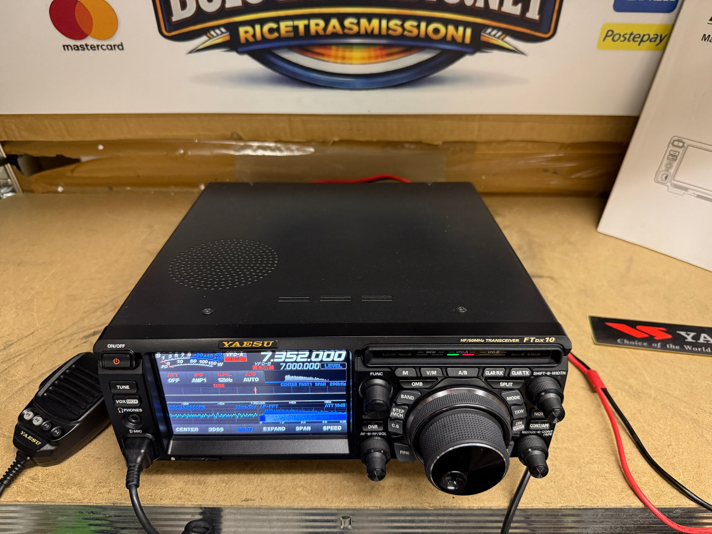 Yaesu FTDX 10 pari al nuovo full set Garanzia 12 mesi