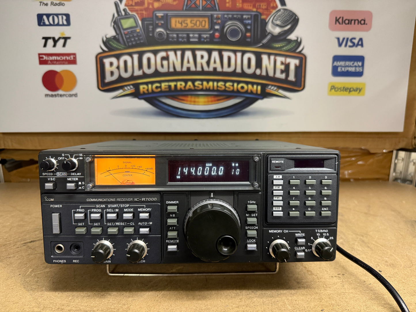 Icom ic r7000 perfetto Garanzia 12 Mesi