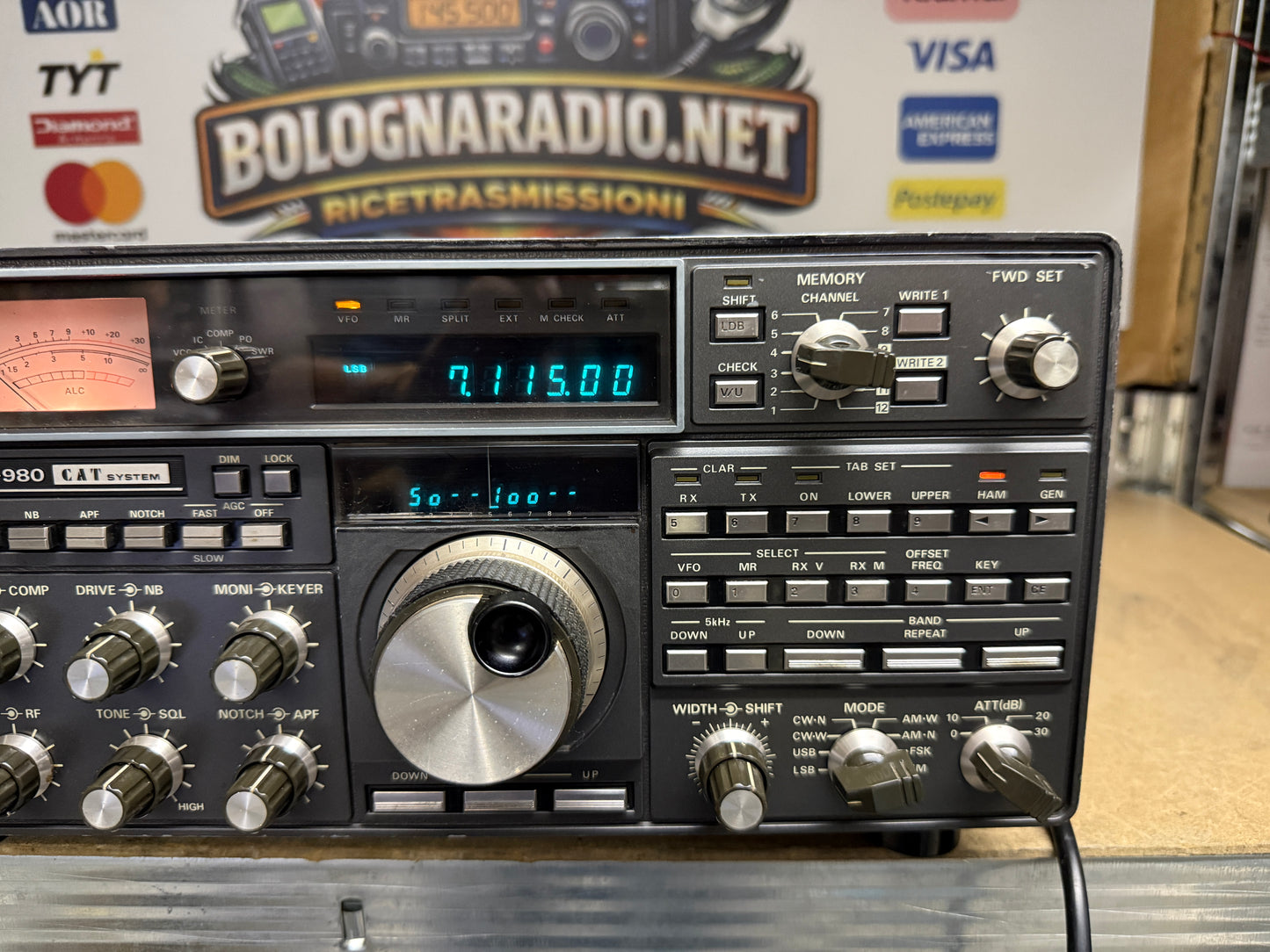 Yaesu FT 980 perfetto Garanzia 12 Mesi
